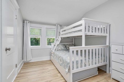 South Yarmouth Cape Cod vacation rental - Bedroom #3 with Twin over Double bunk and additional Twin trundle