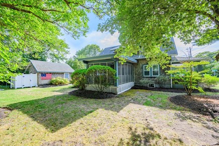 South Yarmouth Cape Cod vacation rental - View of the back of the home