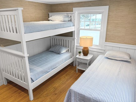 Dennisport Cape Cod vacation rental - Bedroom #2 - 3 Twins