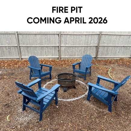 Dennisport Cape Cod vacation rental - Firepit - Coming April 2026