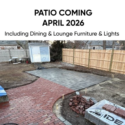 Dennisport Cape Cod vacation rental - Patio - Coming April 2026