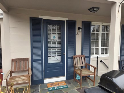 Harwichport Cape Cod vacation rental - Front porch and entry
