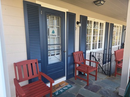 Harwichport Cape Cod vacation rental - Relax on the front porch.