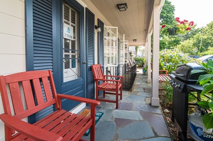 Harwichport Cape Cod vacation rental - Relax on the front porch.