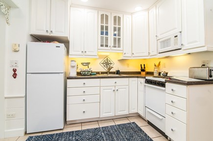 Harwichport Cape Cod vacation rental - Full kitchen w/ fridge, stove microwave, toaster, Keurig.