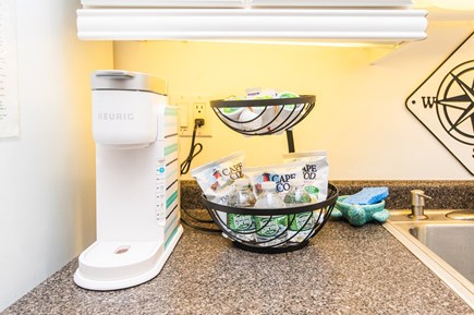 Harwichport Cape Cod vacation rental - Complimentary welcome snacks.