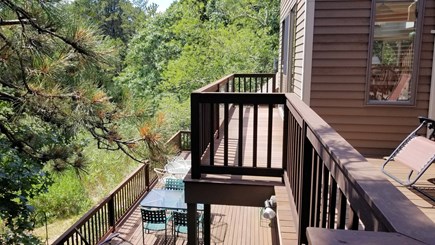 Wellfleet Cape Cod vacation rental - Upper and lower deck with ever-changing tidal marsh views