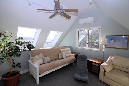 Wellfleet Cape Cod vacation rental - Second floor loft with futon opens to living room below