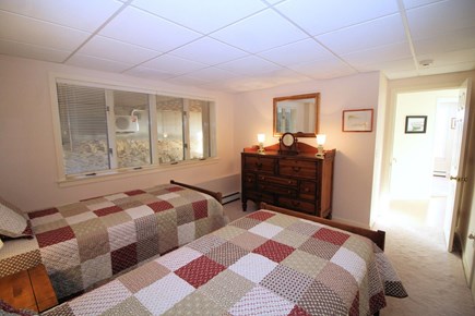 Wellfleet Cape Cod vacation rental - Lower level bedroom with two twin beds