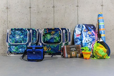 Eastham Cape Cod vacation rental - Beach chairs, umbrella, boogie boards, cooler, and beach toys