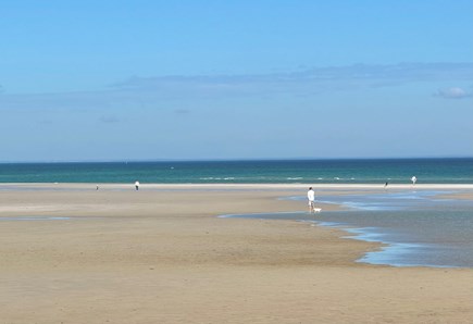 Dennis Cape Cod vacation rental - Our deeded private beach nestled between  Mayflower and Chapin.
