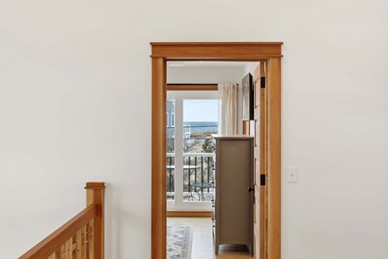 Sandwich Cape Cod vacation rental - View from hall to outdoor balcony