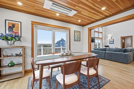 Sandwich Cape Cod vacation rental - Open dining-living room