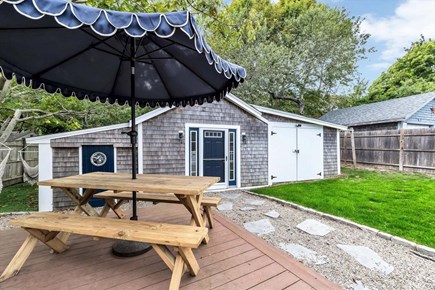 South Yarmouth Cape Cod vacation rental - Deck  & Guest House