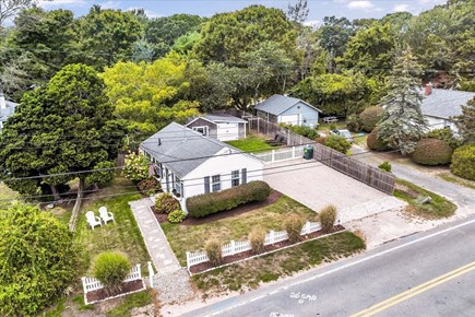 South Yarmouth Cape Cod vacation rental - Aerial View Cottage, Guest House & Parking