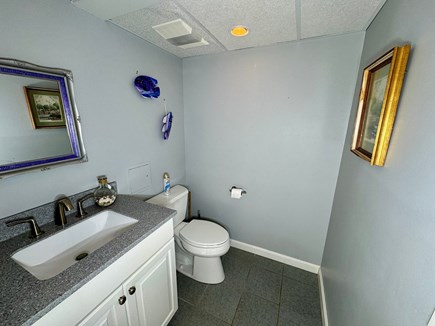 South Yarmouth Cape Cod vacation rental - Half Bathroom (Basement)