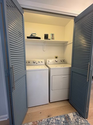 Sandwich Cape Cod vacation rental - Washer and dryer on the same floor.