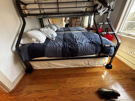 Harwich Port Cape Cod vacation rental - Queen bed (bunk bed will be replaced with Queen bed)