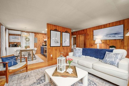 Dennis Port Cape Cod vacation rental - View from living room to kitchen