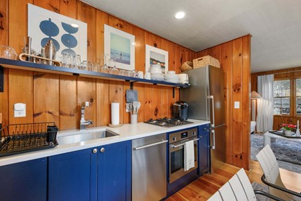 Dennis Port Cape Cod vacation rental - Sleek gally kitchen