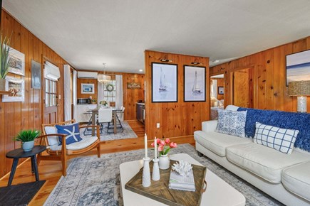 Dennis Port Cape Cod vacation rental - View from living room to kitchen
