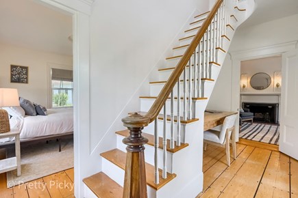 Harwich Port Cape Cod vacation rental - The front staircase