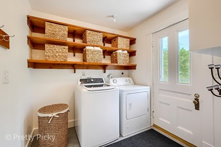 Harwich Port Cape Cod vacation rental - Main level laundry