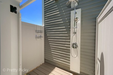 Harwich Port Cape Cod vacation rental - Awesome outdoor shower