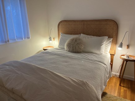 Wellfleet Cape Cod vacation rental - Queen bedroom, with dresser and hanging space