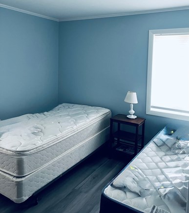 Popponessett Cape Cod vacation rental - Downstairs bedroom with 2 twins (new pics coming)