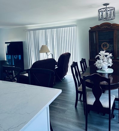 Popponessett Cape Cod vacation rental - Dining area into living area (new pics coming)