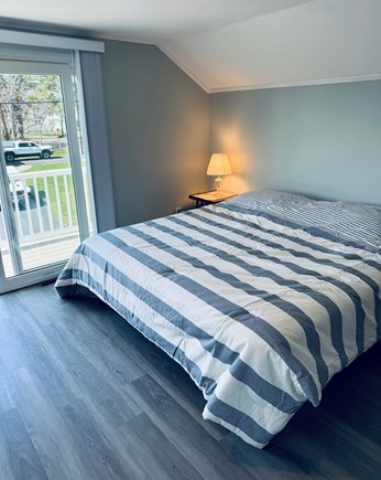 Popponessett Cape Cod vacation rental - Upstairs Master bedroom with balcony