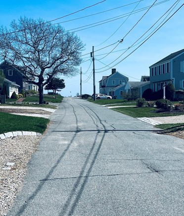 Popponessett Cape Cod vacation rental - Street view to the beach