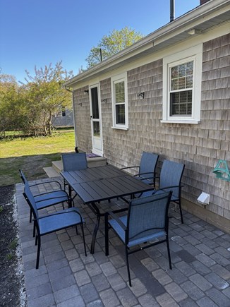 South Yarmouth Cape Cod vacation rental - Patio in backyard