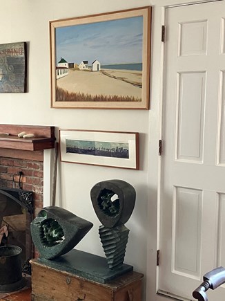 Provincetown Cape Cod vacation rental - Decorated with local art