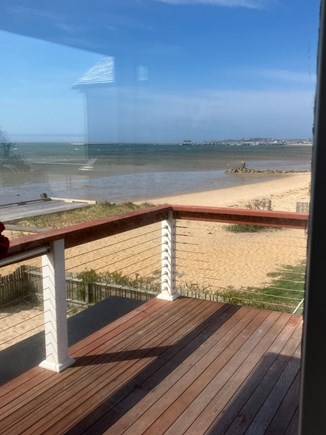 Provincetown Cape Cod vacation rental - View of MacMillan pier from deck