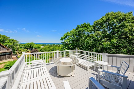 Dennis Cape Cod vacation rental - Cape Cod Bay View from Primary Bedroom Private Deck
