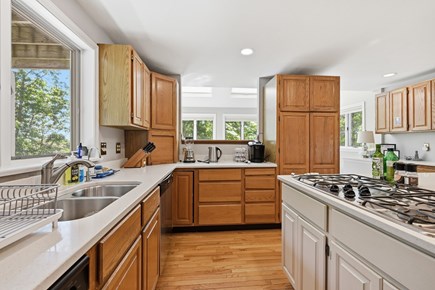 Dennis Cape Cod vacation rental - Kitchen Looking Toward Sun Breakfast Room