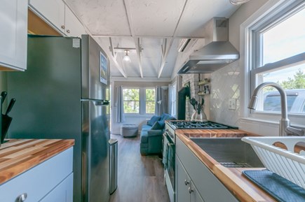 East Sandwich Cape Cod vacation rental - Cute kitchen open to living area