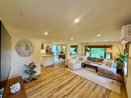 Eastham Cape Cod vacation rental - Open concept living area with 75