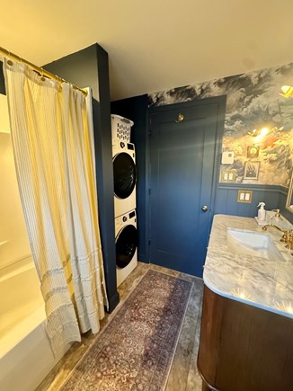 Eastham Cape Cod vacation rental - Stacked washer and dryer