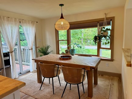 Eastham Cape Cod vacation rental - Bright dining area overlooking the front and back yards