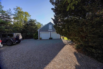Eastham Cape Cod vacation rental - After you pull in driveway, back from road, large parking area.