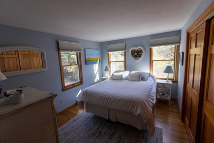 Eastham Cape Cod vacation rental - First floor bedroom, across from full bathroom. Queen bed.