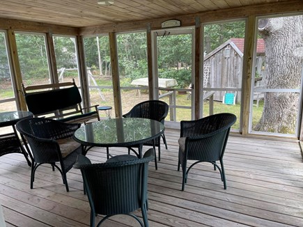 Eastham, Private Beach Access - 4004 Cape Cod vacation rental - Screen Porch