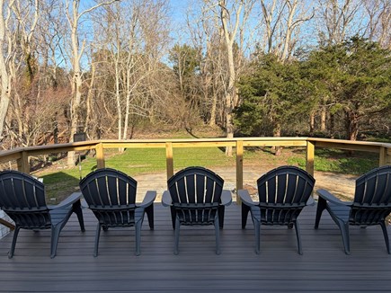 Eastham Cape Cod vacation rental - Spacious deck with propane grill and seating