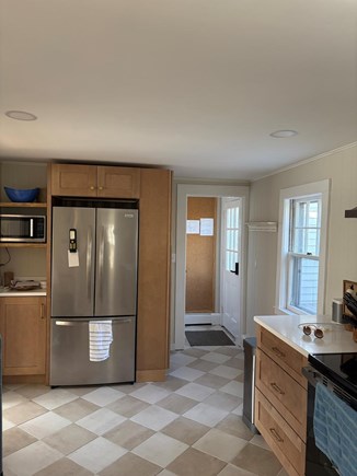 Eastham Cape Cod vacation rental - Kitchen- back door access to deck