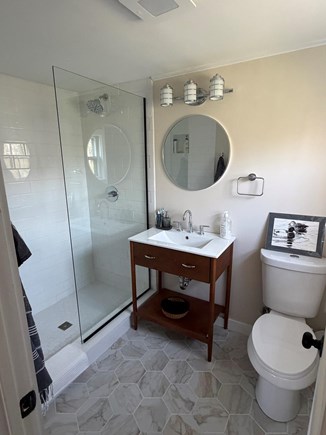 Eastham Cape Cod vacation rental - En suite bathroom in the king bedroom