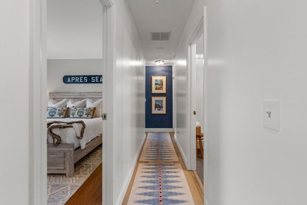Orleans Cape Cod vacation rental - The East Wing (LOL) leads to bedrooms and both bathrooms