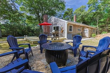 Orleans Cape Cod vacation rental - Propane fire pit for six